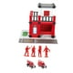 thumbnail image 2 of Kit de construcción de estación de bomberos, juguete de rol de bomberos para modelo de arquitectura 94 piezas, 2 of 9
