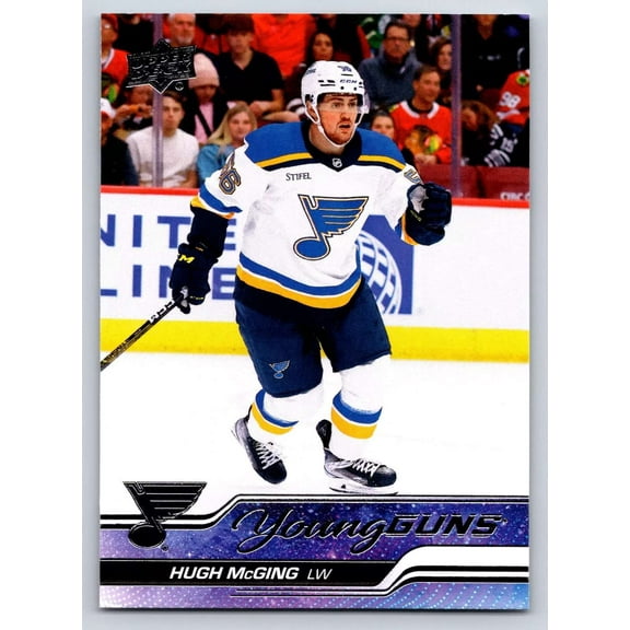NHL 2023-24 Upper Deck Series 2 Young Guns Hugh McGing #469 (Rookie)