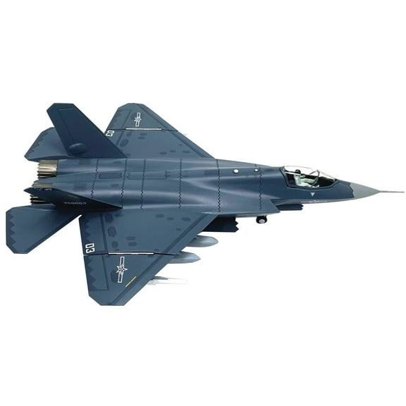 Ideal Gift for Aviation Fans China J-35 Fighter Airplane Model, Beautifully Detailed 1:72 Scale