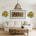 thumbnail image 3 of Sunflower Wreath for Front Door All Season Wreaths for Indoor Outdoor Wall Porch Home Decoration, 3 of 7