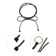thumbnail image 4 of Unique Bargains 1 Pc Adjustable Waist Cord Elegant Circle Knot Buckle Handmade Cord Belt for Women Black, 4 of 5