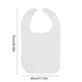 thumbnail image 3 of Adult Bibs for Elderly Women Men, Reusable Terry Cloth Bibs, Towels Adult Bibs for Eating, Waterproof Bib for Eating, Adjustable and Washable, 3 of 6