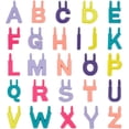 thumbnail image 1 of 52 piezas, 26 estilos, dijes con letras de la A a la Z, dijes espaciadores del alfabeto chapados, dijes con iniciales, colgantes, eslabones de aleación colorida de 1 o 2 bucles., 1 of 6