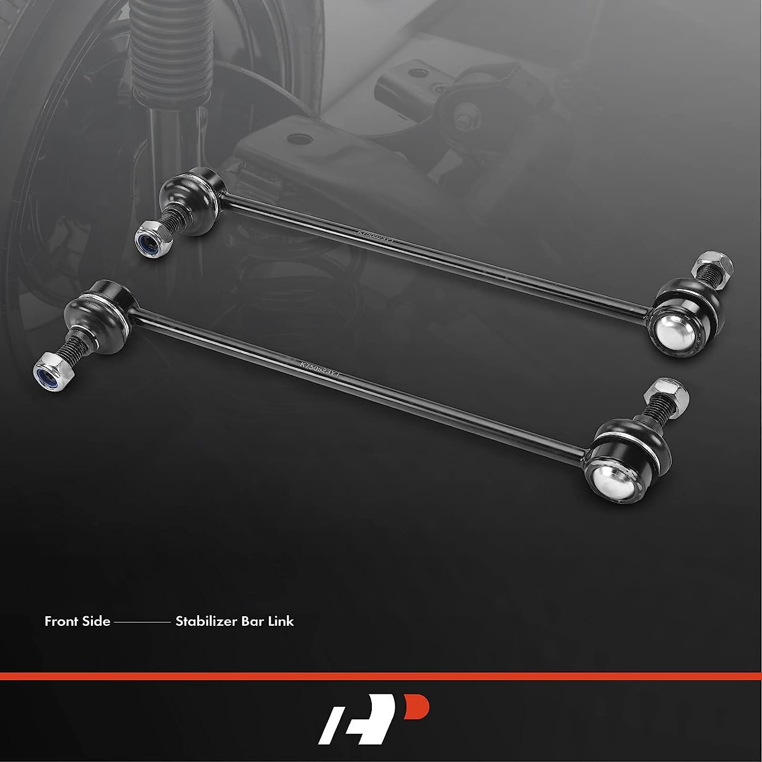 A-Premium 2Pcs Front Sway Bar Link Stabilizer Link Kit Compatible with Hyundai Elantra 11-16, Accent 12-22, Tucson 14-21 & Kia Soul 14-19, Forte 14-18, Sportage 14-21, Forte5 14-18, Rio 12-21
