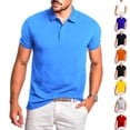 thumbnail image 5 of Zoeecloth Summer Shirts for Men Slim Fit Tees Short Sleeve Plus-Size Golf Shirts Men Dry Fit Shirts Casual Stylish Clothes S-4XL, 5 of 8