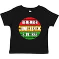 thumbnail image 3 of Inktastic Remember Juneteenth 6.19.1865 Boys or Girls Baby T-Shirt, 3 of 5