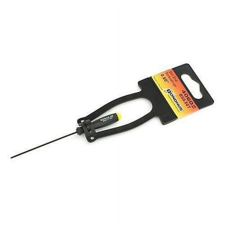 UPC: 0037231406028 | Bondhus 40602 Tagged and Barcoded 0.05 Ball End Tip Screwdriver with ProGuard Finish  2.4