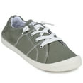 thumbnail image 3 of JENN ARDOR Womens Canvas Sneakers Flat Shoes Low Tops Slip Ons Classic Tennis Walking Shoes, 3 of 6