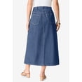 thumbnail image 2 of Roaman's Women's Plus Size Tall Plus Size Easy-Wear A-Line Skirt, 2 of 4
