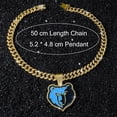 thumbnail image 3 of Men Women Hip Hop Animal Bear Pendant Necklace Crystal Cuban Chain HipHop Iced Out Bling Necklaces Fashion Charm Jewelry, 3 of 7