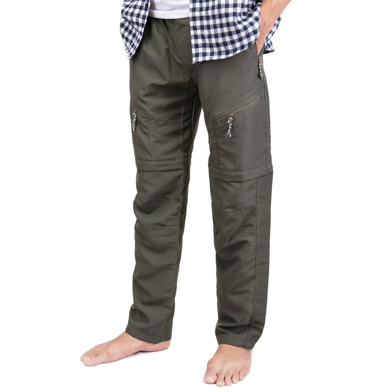 DODOING Men s Convertible Pants Quick Dry Cargo Pants Lightweight