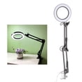 thumbnail image 2 of Lampe de Bureau Réglable Grossissante 10X avec Éclairage DEL à Plusieurs Niveaux pour un Travail de Précision et la Lecture, 2 of 6