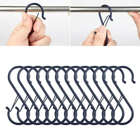 

Halloween Sale 2024 GardenHooks S Hooks Hanging Buckle 3.5 Inch Stainless Steel Heavy Duty S Hooks Kitchen Pot Rack Hooks Closet Hooks For Hanging Kitchen Utensil Pots And Pans Clot，by LuClweCe