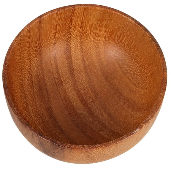 OUNONA Large Brown Pasta Serving Bowl and Rice Bowl 13.2x13.2x6.5CM Kitchen Dinnerware