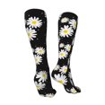 thumbnail image 3 of Yiaed Daisies Flowers Print Great elasticity Adult Stockings Sports socks for Men and Women-One Size, 3 of 8
