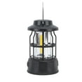 thumbnail image 1 of Rechargeable LED Camping Lantern, Retro Portable Camping Lantern Hanging Lamp  For Sailing For Hiking, 1 of 8