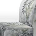 thumbnail image 4 of Designart "Ferns Silver III" Silver Ferns Upholstered Accent Chair - Modern Arm Chair For Bedroom, 4 of 7