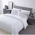 thumbnail image 4 of The Nesting Company Larch Bedding Set 3 Piece Quilted Microfiber Comforter Set  2 Pillow Shams, 4 of 7