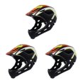 thumbnail image 4 of Soidarity Cascos Amplia aplicación para actividades al aire libre y deportes Casco de ciclismo duradero para niños Ligero Negro Amarillo Type1 NO1, 4 of 6