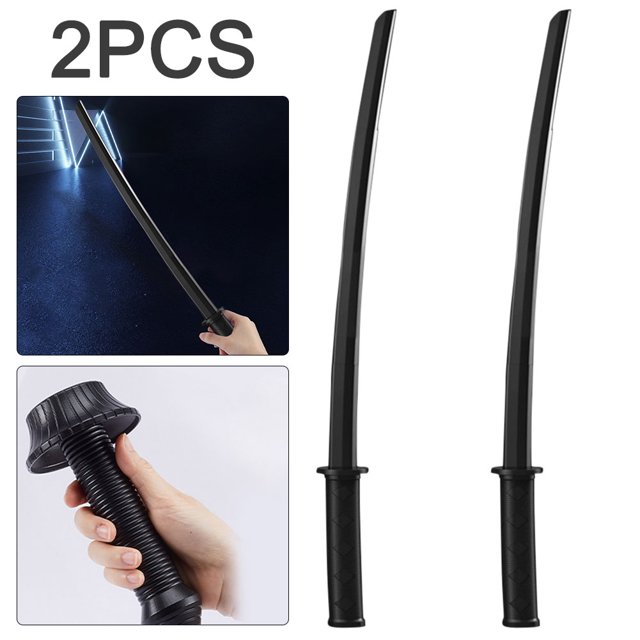 2 Uds Katana Espada Juguete para Juegos Rol Uso (colorido)