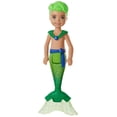 thumbnail image 1 of Barbie Dreamtopia Chelsea Merboy Doll, 6.5-inch, Green, 1 of 5
