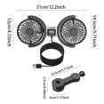 thumbnail image 3 of HBFAGFB High Quality Quartz Clock Movement Mechanism with Hands, DIY Wall Clock Repair Parts, 3 of 8