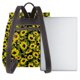 thumbnail image 3 of Balery Sunflowers In Vintage Mochila de Cuero para Mujeres, Gran Capacidad, Bolsa de Viaje Multifuncional, Mochila de Cuero y Bolsa de Hombro para Mujeres, 3 of 4