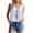 Blue, variant on Youyipin Womens Tank Tops Women's Summer Two Piece Sets Vacation Outfits Matching Short Sets Tie Front Linen Gingham Vest And Shorts Going Out Tops