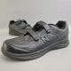 thumbnail image 1 of New Balance Mens Size 12 D BLACK Leather Hook & Loop Walking Shoes MW577VK, 1 of 6