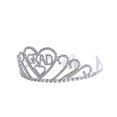 thumbnail image 1 of Crown Headband For Graduation Celebration Event Durable Accessory For Girls 5.9 X 2.8 X 0.1 In Creative 1Pcs, 1 of 5