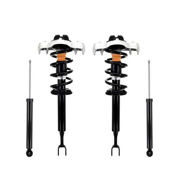 Set of 4 Front Quick Complete Strut-Coil Spring-Rear Shock For 2005-2008 Audi A4