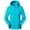 Light Blue, variant on Npasoilc Coats For Women Waterproof Rain Coats Casual Hoodie Full Zip Travel Coats With Pockets Trench Coats Cycling Coats Fall Coat