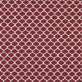 thumbnail image 1 of Designer Fabrics K0008A 54 Po. Grand Rouge et Blanc Cassé - Moderne - Géométrique - Tissu d'Ameublement de Qualité Designer, 1 of 1