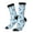 3 Black, variant on Husky Head Print Adult Socks for Men & Women,Calf Socks, Ankle Socks,Boots Socks,Breathable Casual Sock,Unisex Crew Socks