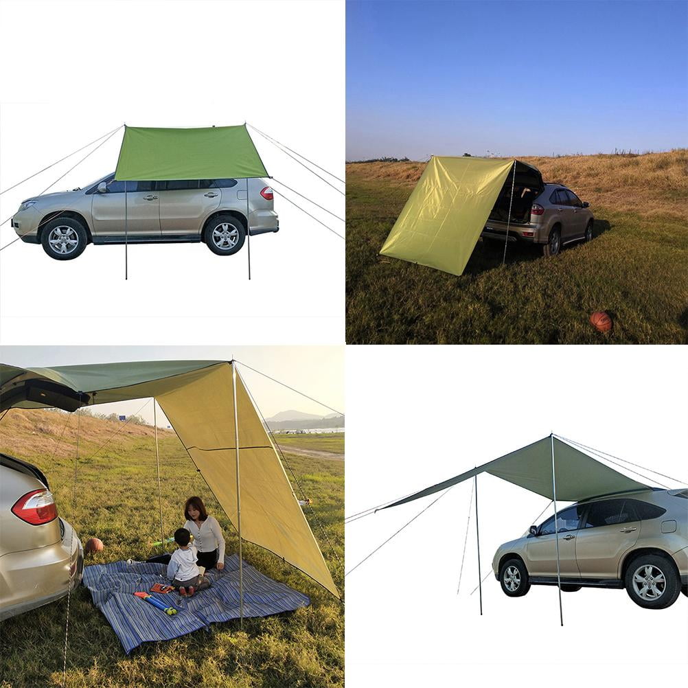 Car Trunk Tent Awning Sun Shelter SUV Tent Auto Canopy Portable