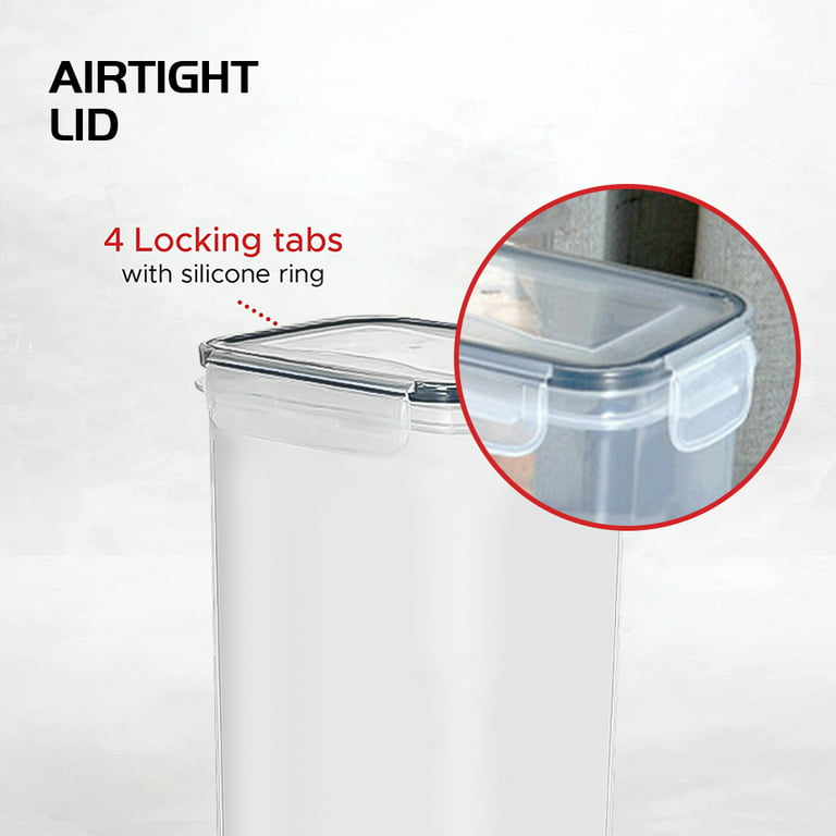 Bread Container - Plastic Bread Box, Bread Keeper with Airtight
