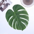 thumbnail image 4 of LABSERRON 12Pcs Artificial Tropical Palm Leaves Green Silk Cloth Decoration For Jungle Themed Events, 4 of 8