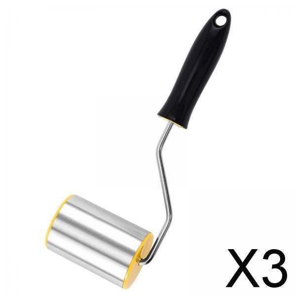 Rodillos de Amasar de acero Inoxidable Soledad para Pizza y pasteles 3 piezas