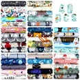 thumbnail image 1 of 40 Pcs 20x20 Inch Cotton Fabric Square Quilting Patchwork Multi Color Printed Floral Fat Flower Animals Cartoon Bundles for DIY Crafts & Handmade Accessories., 1 of 4