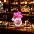 thumbnail image 6 of Byndra Christmas Neon Santa Light, Christmas Decoration Indoor, LED Hanging Sign Light for Window Wall Room and Holiday Party Decor, 6 of 6