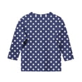 thumbnail image 5 of T Shirts Kids Girls Funny Graphic Crewneck 3/4 Sleeve Teenage Girls Tshirts Summer Comfy Cute Cartoon Casual Jogging Athletic Tops 10-11 Years Multicolor, 5 of 5