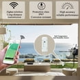 thumbnail image 4 of Mistaha Wireless Zigbee Soil Temperature Humidity Sensor with Stainless Steel Probe - Smart Gardening Tool for Plant Growth Monitoring - Real-time App Viewing - IP76 Waterproof Rating - 2xAA Battery, 4 of 6
