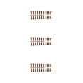 thumbnail image 3 of ZheElen Fake Nail Set French Style Scratch Resistant Press-on Fingernails Full Cover Removable for Trimble Adjustable Manicure Stickers Type 12 3Set, 3 of 6