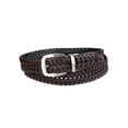 thumbnail image 2 of George Men's Reversible Black to Brown Braided Belt With Big & Tall Sizes, 2 of 6