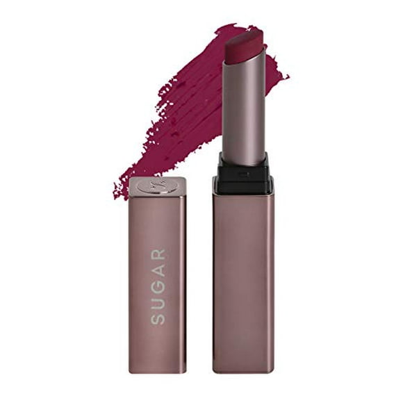 SUgAR cosmetics Mettle Satin Lipstick - 09 charlotte (True Blue Red), Red, 22 g Super Hydrating, Smoothens Fine Lines