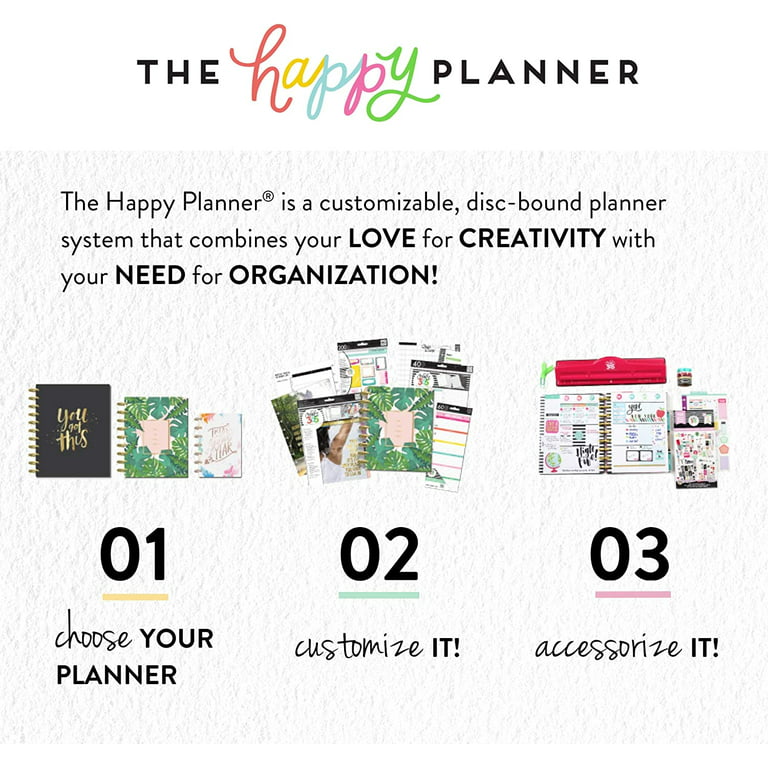 Me & My Big Ideas Create 365 The Happy Planner Stencil Line It Up & Check It Off