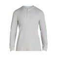 thumbnail image 4 of George Men’s & Big Men’s Thermal Henley Shirt with Long Sleeves, Sizes XS-3XLT, 4 of 5