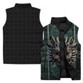 thumbnail image 4 of Chaleco aislante de moda para hombre, diseño de tigre, novedad en abrigos y chaquetas, abrigo de invierno para hombre, chalecos duraderos de conejo para hombre, abrigo de trabajo, 4 of 5