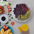 thumbnail image 7 of [25 PACK] 64oz Clear Disposable Salad Bowls with Lids - Clear Plastic Disposable Salad Containers for Lunch To-Go, Salads, Fruits, Airtight, Leak Proof, Fresh, Meal Prep | Rose Bowl Container (64 OZ), 7 of 7