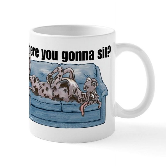 CafePress - Nmrl Where RU Mug - 11 oz Ceramic Mug - Novelty Coffee Tea Cup